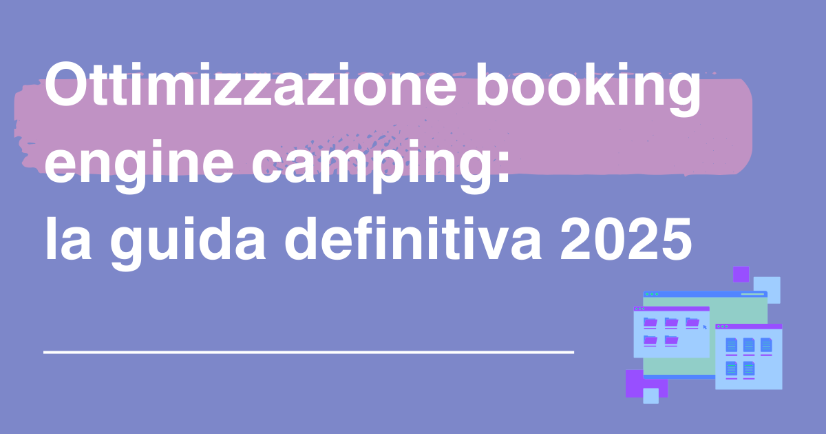 ottimizzazione booking engine camping